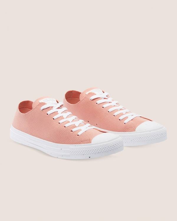 Tenisi Low Top Converse Chuck Taylor All Star Renew Knit Portocalii | CV-390JBE