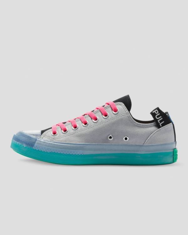 Tenisi Low Top Converse Chuck Taylor All Star CX Pull Tab Gri | CV-439ETR