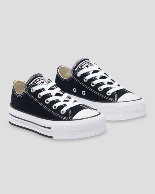 Tenisi Low Top Converse Chuck Taylor All Star EVA Platforma Negrii | CV-510NYO