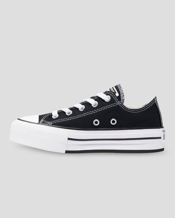 Tenisi Low Top Converse Chuck Taylor All Star EVA Platforma Negrii | CV-510NYO