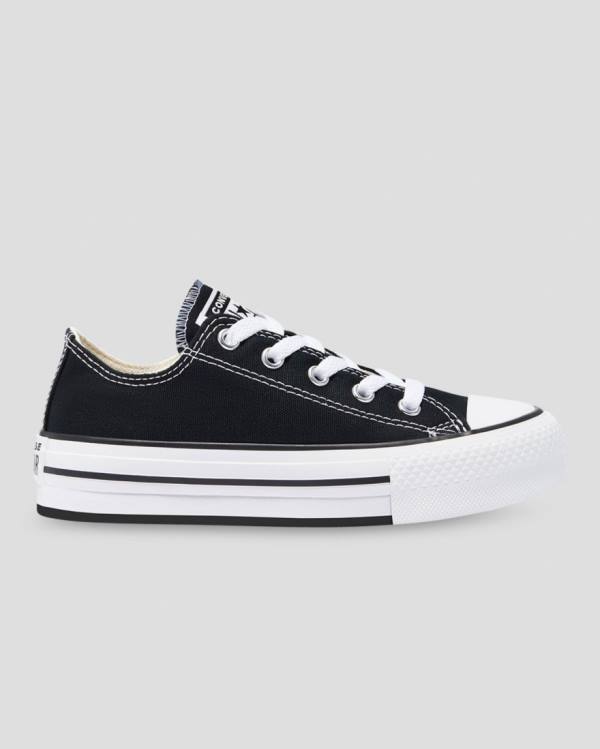 Tenisi Low Top Converse Chuck Taylor All Star EVA Platforma Negrii | CV-510NYO