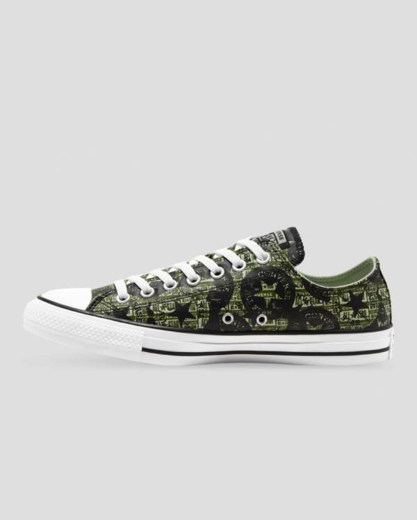 Tenisi Low Top Converse Chuck Taylor All Star Logo Replay Negrii | CV-521YMX