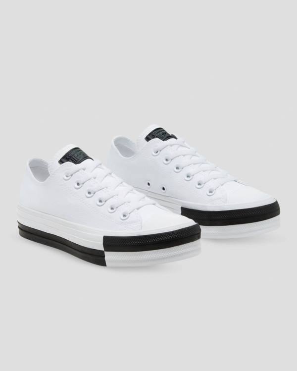 Tenisi Low Top Converse Chuck Taylor All Star Lift Rivals Albi | CV-548JPM