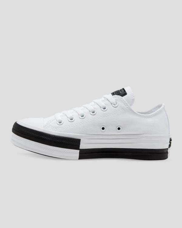 Tenisi Low Top Converse Chuck Taylor All Star Lift Rivals Albi | CV-548JPM