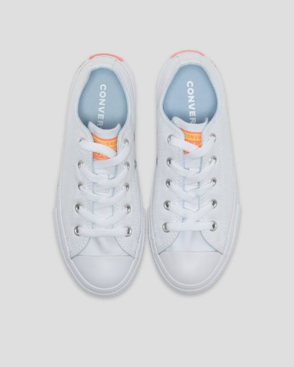 Tenisi Low Top Converse Chuck Taylor All Star Sunny Side Print Albi | CV-619SZK