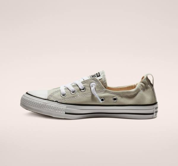 Tenisi Low Top Converse Chuck Taylor All Star Shoreline Cloud Gray Slip On Gri | CV-627HVY