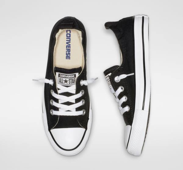 Tenisi Low Top Converse Chuck Taylor All Star Shoreline Slip Negrii | CV-710SBV