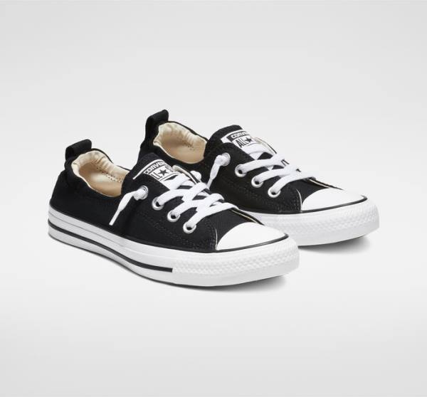 Tenisi Low Top Converse Chuck Taylor All Star Shoreline Slip Negrii | CV-710SBV