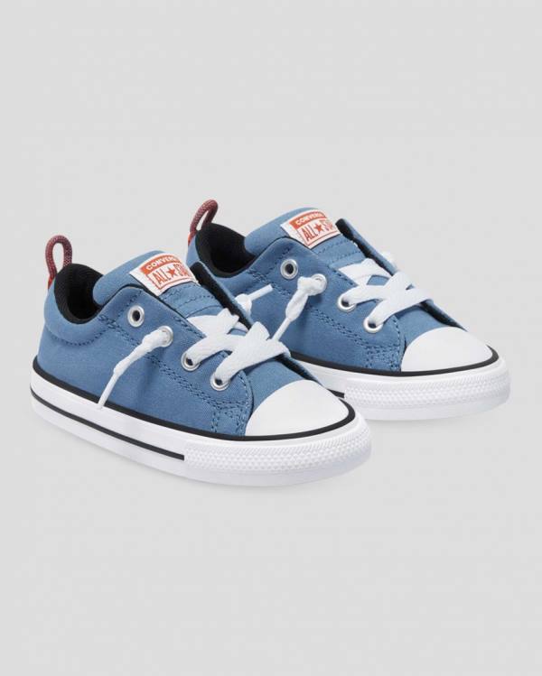 Tenisi Low Top Converse Chuck Taylor All Star Strada Slip Albastri | CV-726UQY