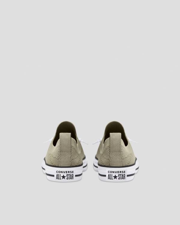 Tenisi Low Top Converse Chuck Taylor All Star Shoreline Knit Slip Verzi | CV-819ABH