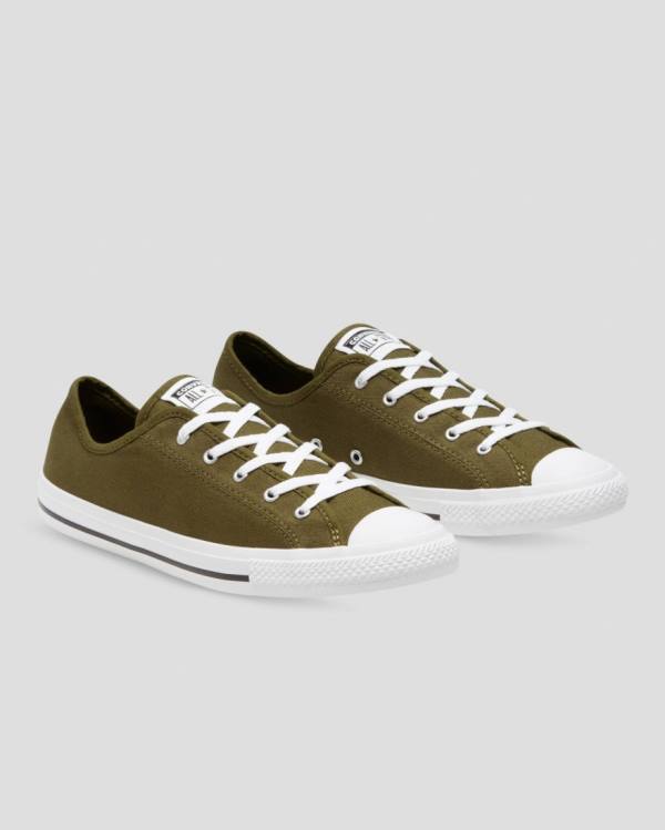 Tenisi Low Top Converse Chuck Taylor All Star Dainty Mix And Match Masline Verzi Albastri | CV-907DLG