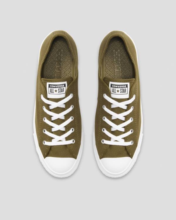 Tenisi Low Top Converse Chuck Taylor All Star Dainty Mix And Match Masline Verzi Albastri | CV-907DLG