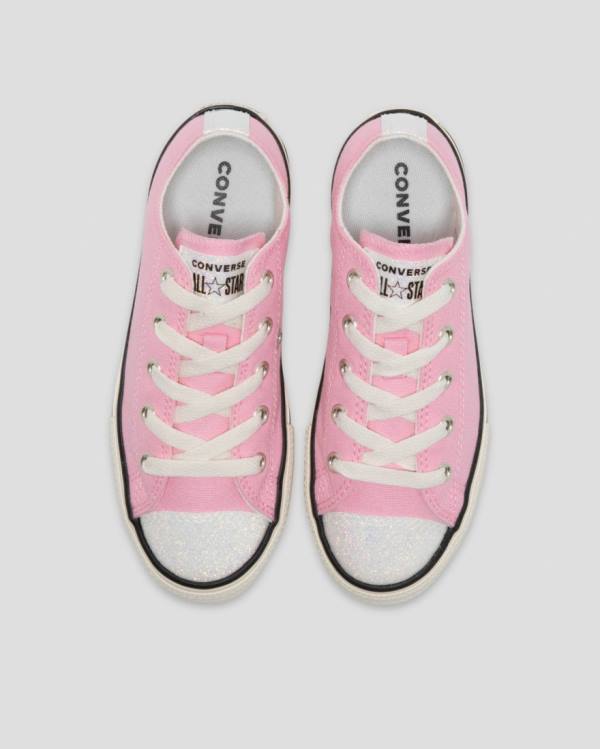 Tenisi Low Top Converse Chuck Taylor All Star UV Glitter Roz | CV-963SVO