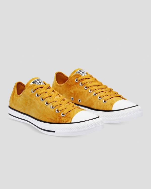 Tenisi Low Top Converse Chuck Taylor All Star Summer Daze Wash Galbeni | CV-976PXK