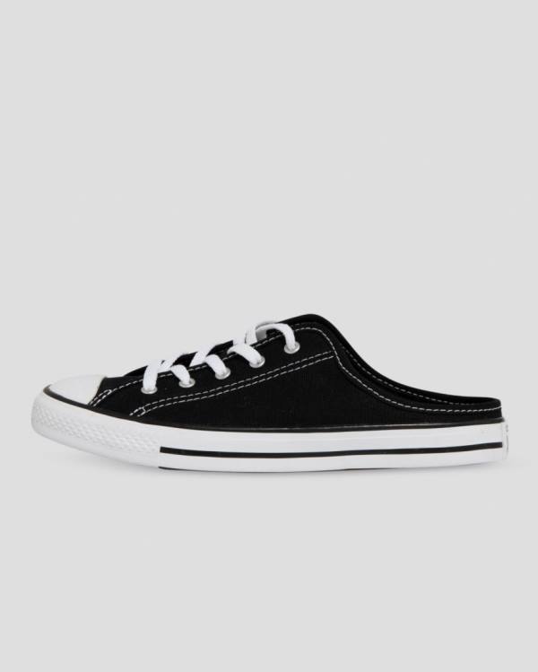 Tenisi Low Top Converse Chuck Taylor Dainty Mule Slip Negrii | CV-264HEU