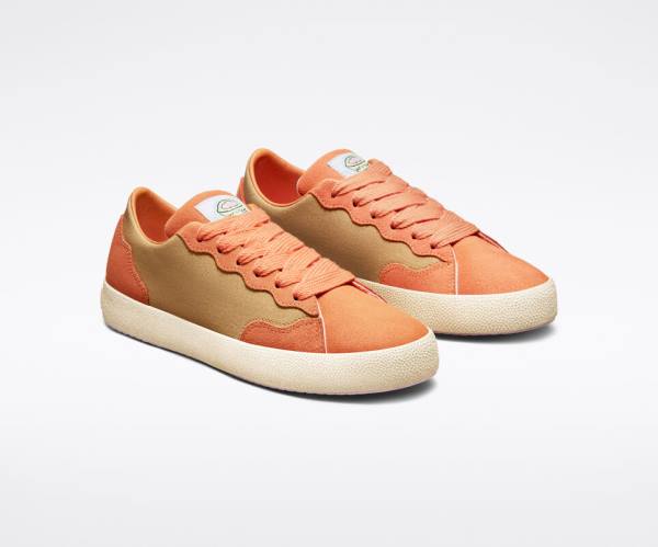 Tenisi Low Top Converse GOLF le FLEUR GLF 2.0 Galbeni Inchis Cupru Maro Albi | CV-523RTX