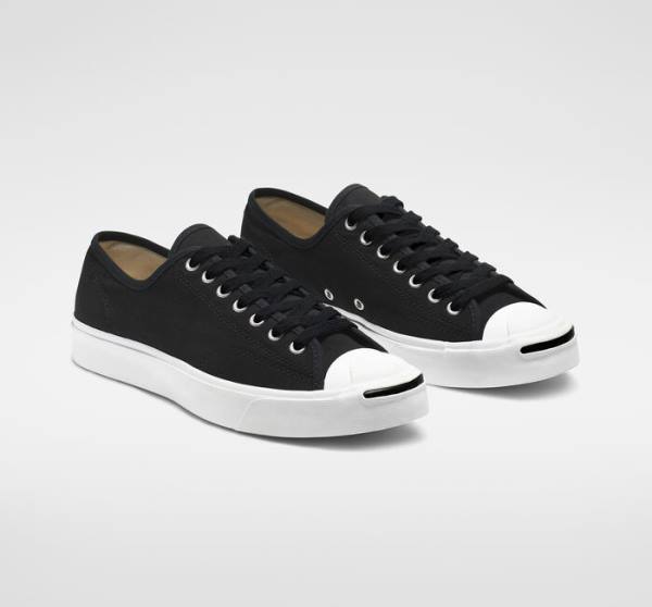 Tenisi Low Top Converse Jack Purcell Panza Negrii Albi | CV-287IHK