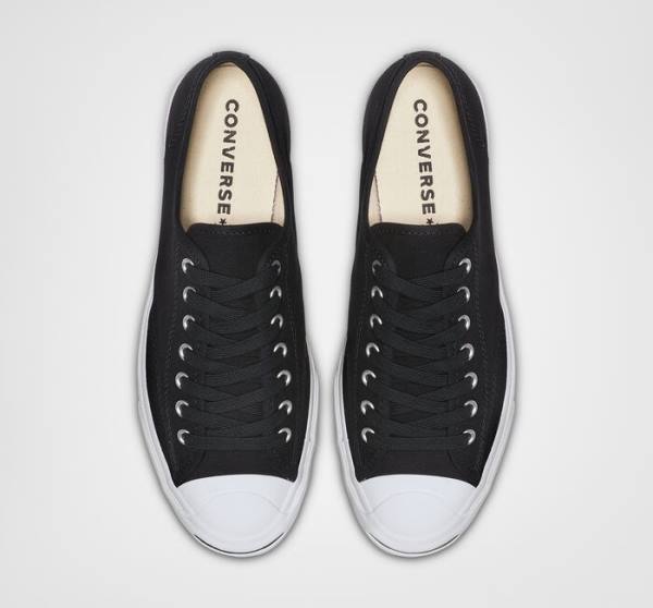 Tenisi Low Top Converse Jack Purcell Panza Negrii Albi | CV-287IHK