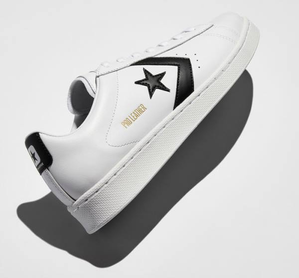 Tenisi Low Top Converse OG Pro Piele Albi Negrii Albi | CV-518SVZ