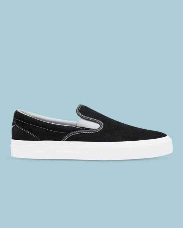 Tenisi Low Top Converse One Star CC Slip On Negrii | CV-435UEO