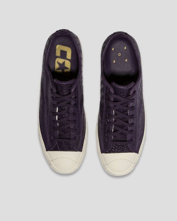 Tenisi Low Top Converse Pop Trading Co Jack Purcell Pro Violet Negrii | CV-213ZJP