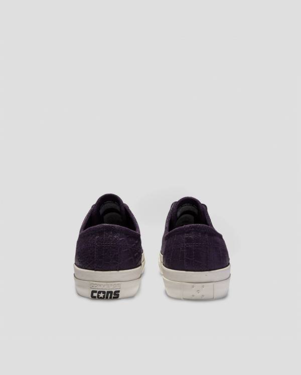 Tenisi Low Top Converse Pop Trading Co Jack Purcell Pro Violet Negrii | CV-213ZJP