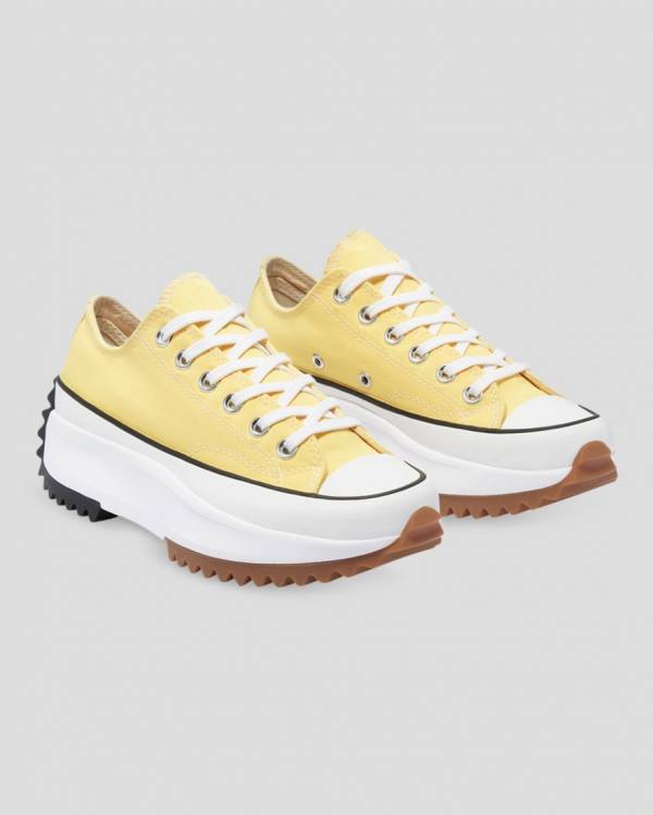 Tenisi Low Top Converse Run Star Hike Colour Splash Galbeni | CV-318ILT