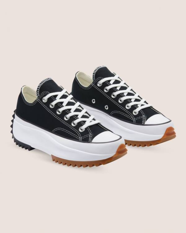 Tenisi Low Top Converse Run Star Hike Panza Negrii | CV-608GAN