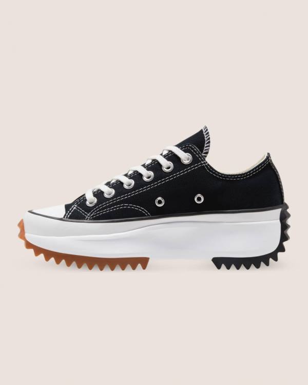 Tenisi Low Top Converse Run Star Hike Panza Negrii | CV-608GAN