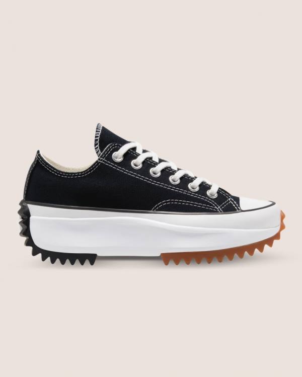 Tenisi Low Top Converse Run Star Hike Panza Negrii | CV-608GAN