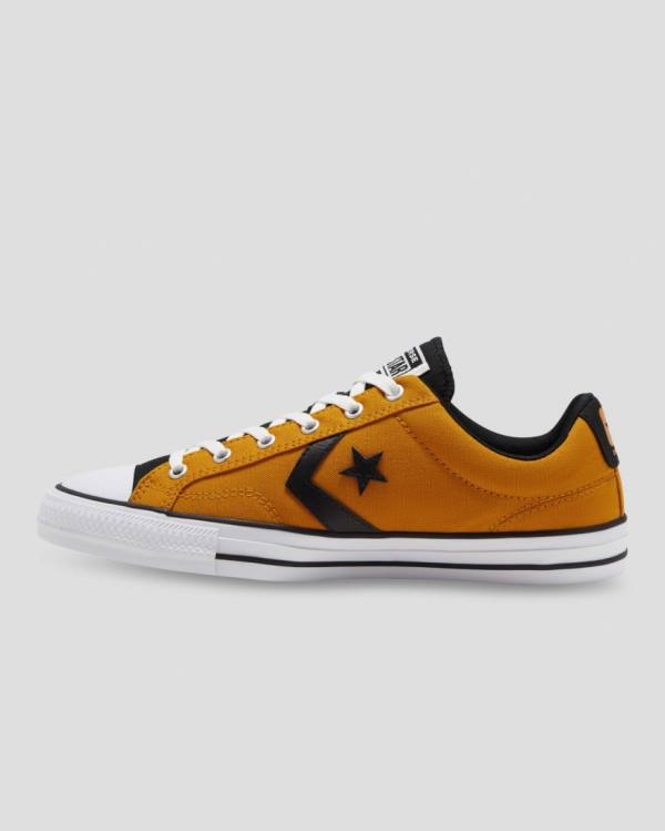 Tenisi Low Top Converse Star Player Galbeni Negrii | CV-472VOX